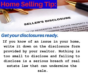 Get Your Sellers Disclosure Ready